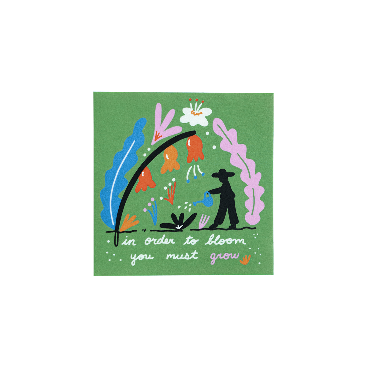 Growing Garden Sticker