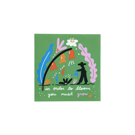 Growing Garden Sticker