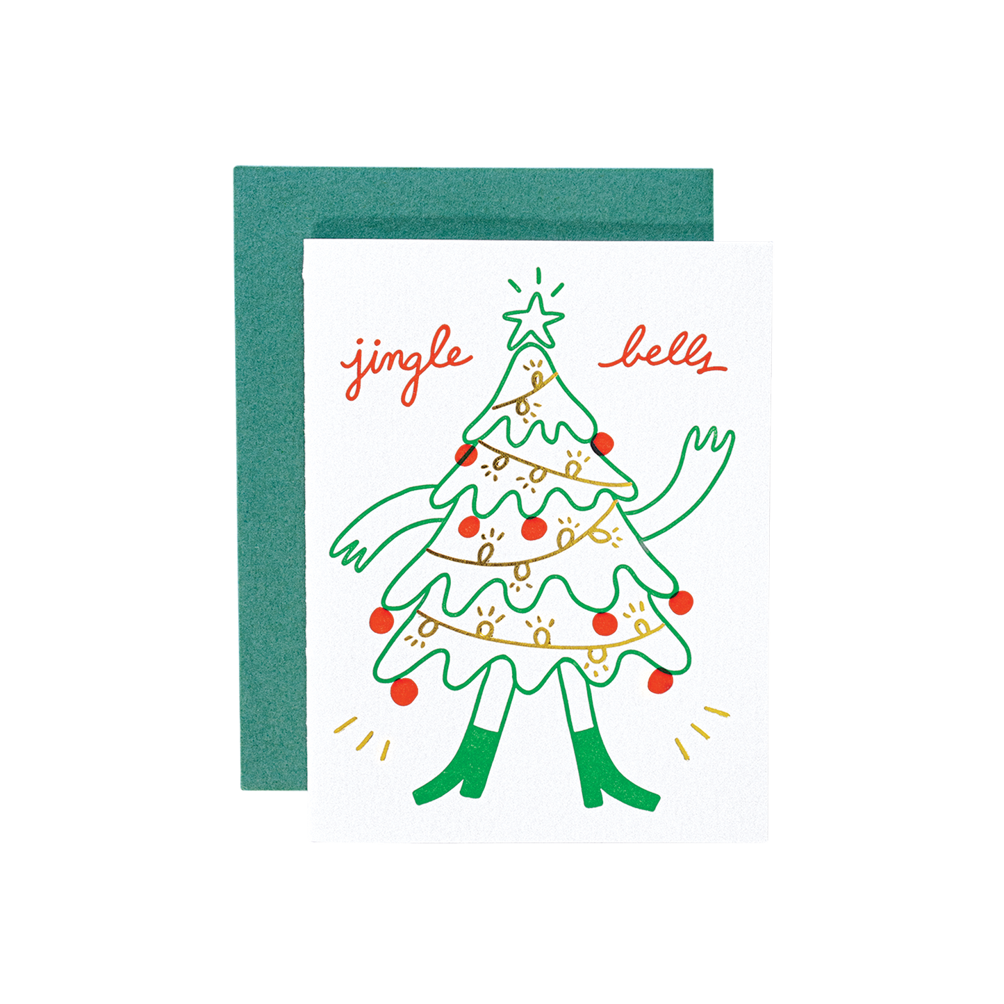 Jingle Bells Tree Card