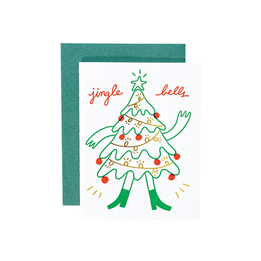 Jingle Bells Tree Card