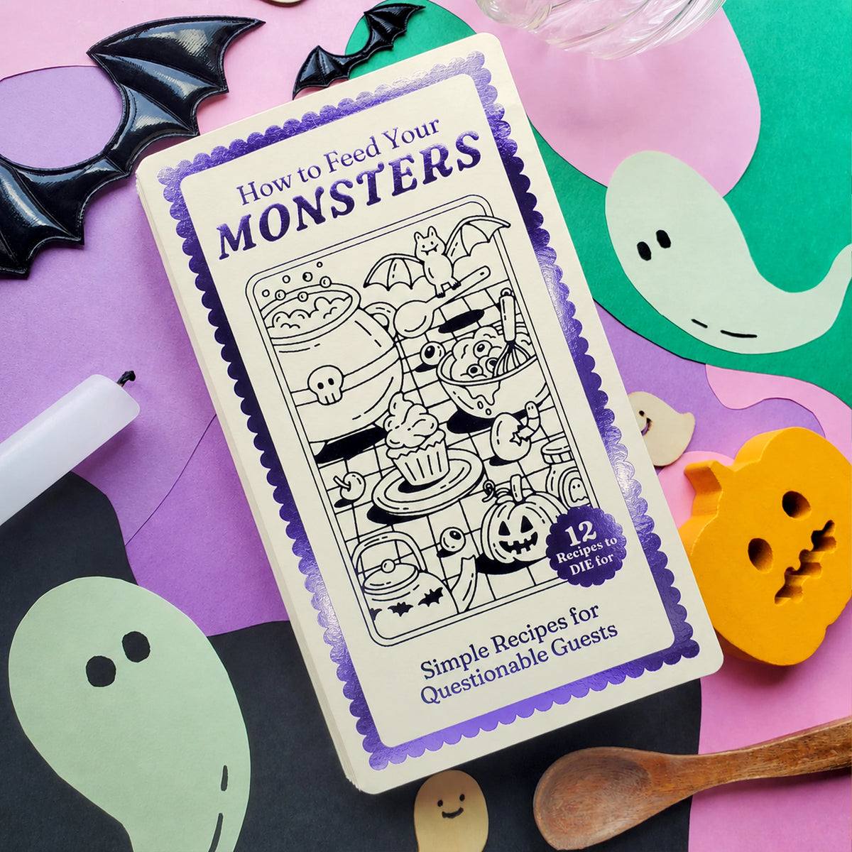 Stickii - 2026 - 12 Nights Of Halloween Advent Calendar - How To Feed Your Monsters
