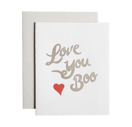 Love You Boo! Card