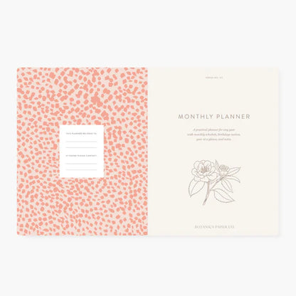 Botanica Paper Co. - Undated Monthly Planner