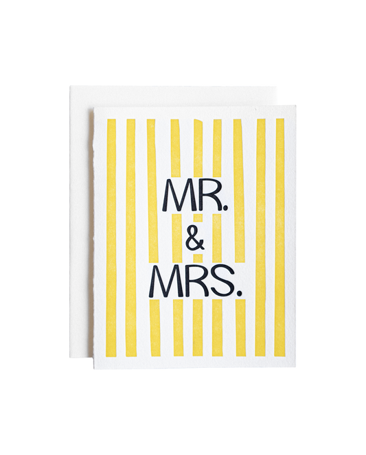 Mr. / Mrs. Card