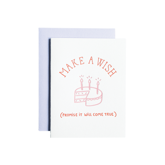 Make A Wish Card