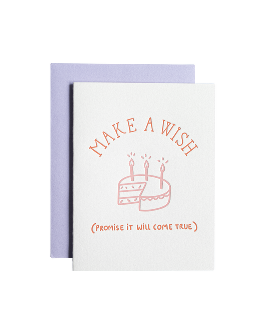 Make A Wish Card