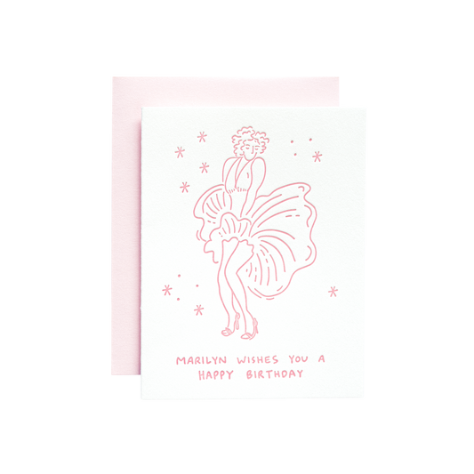 Marilyn Birthday Card