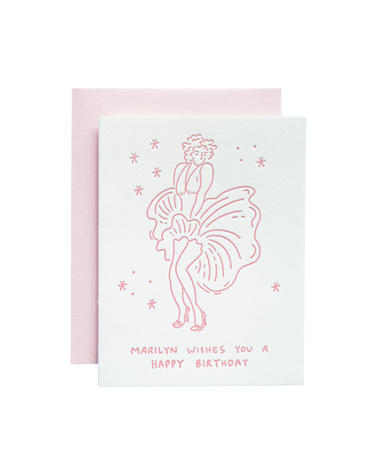 Marilyn Birthday Card