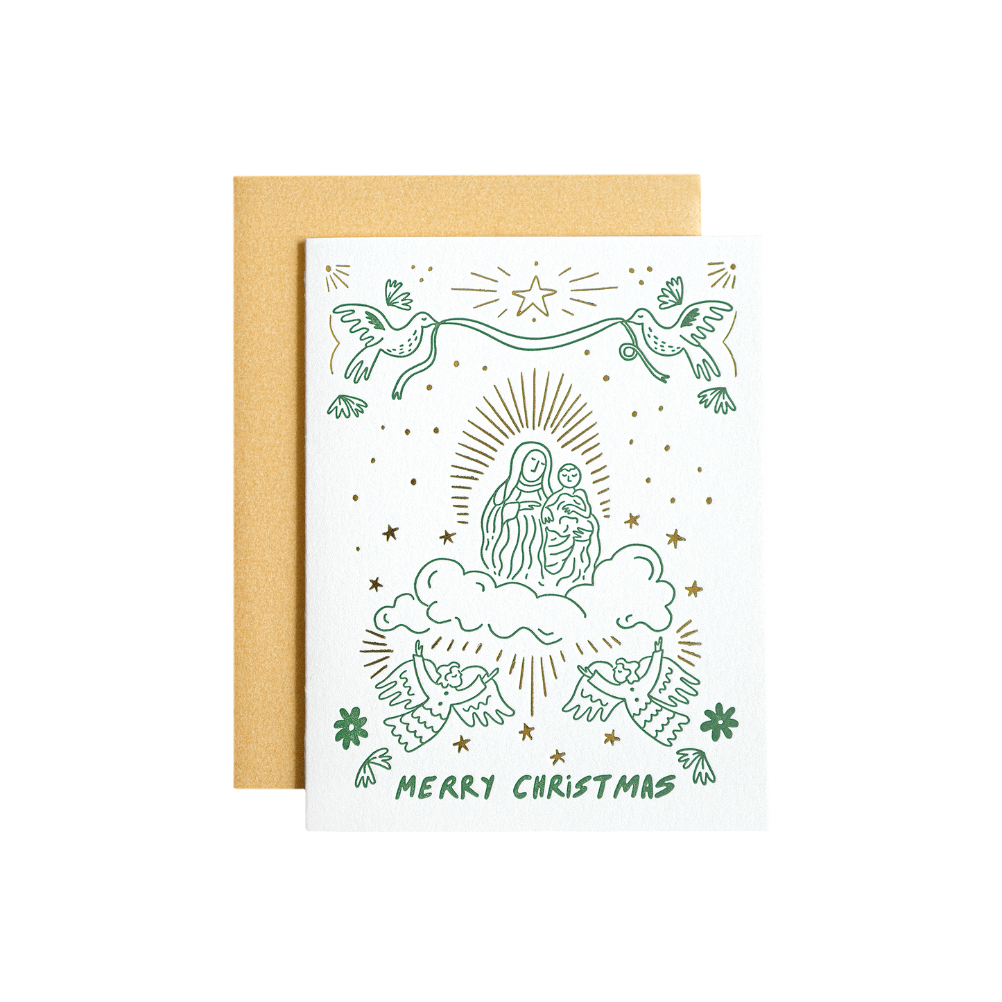 Merry Christmas Nativity Card