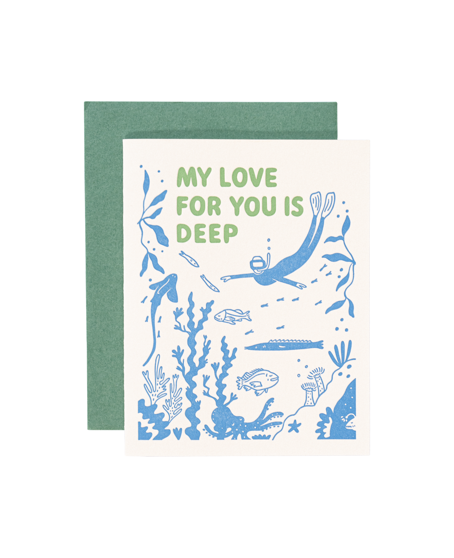 My Love For You Is Deep Card