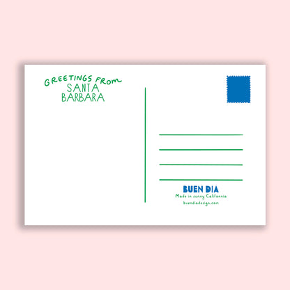 Whimsical Garden Postcard - 4x6"