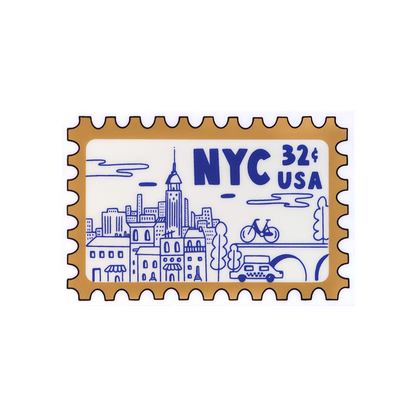 NYC Stamp Sticker