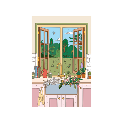 Kitchen On A Spring Afternoon