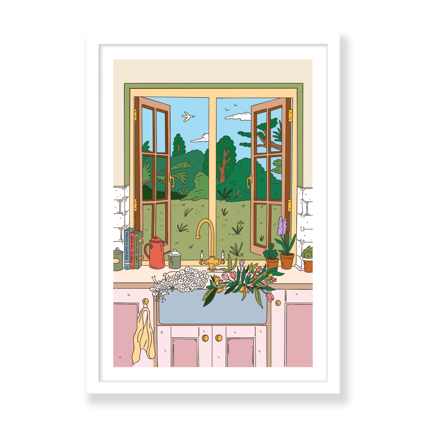 Kitchen On A Spring Afternoon