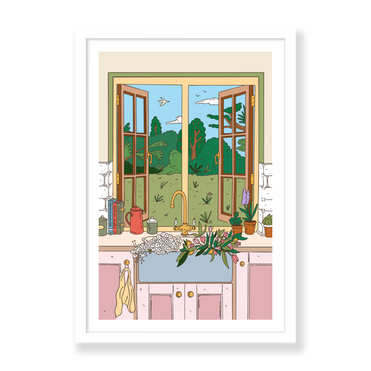 Kitchen On A Spring Afternoon