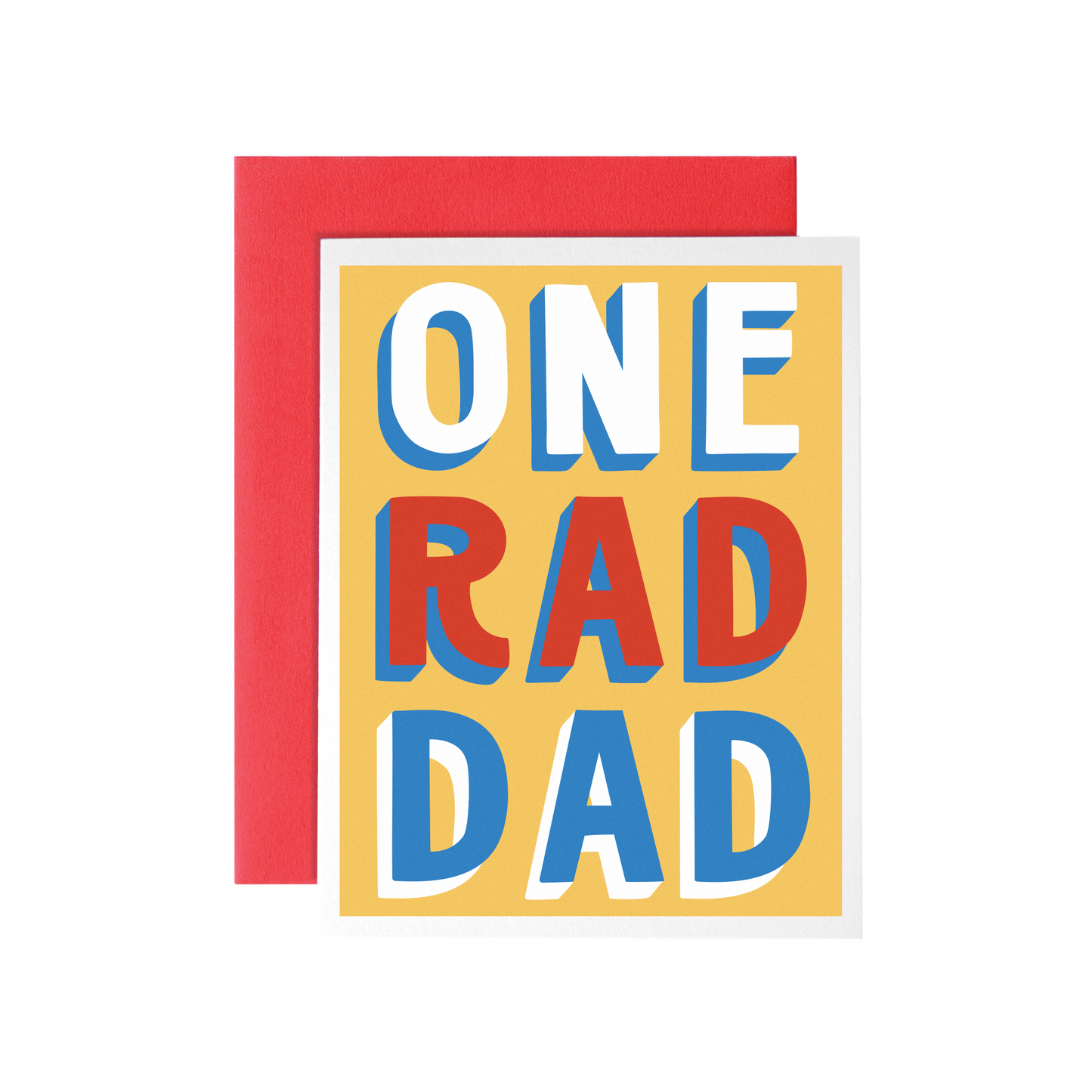 One Rad Dad Card