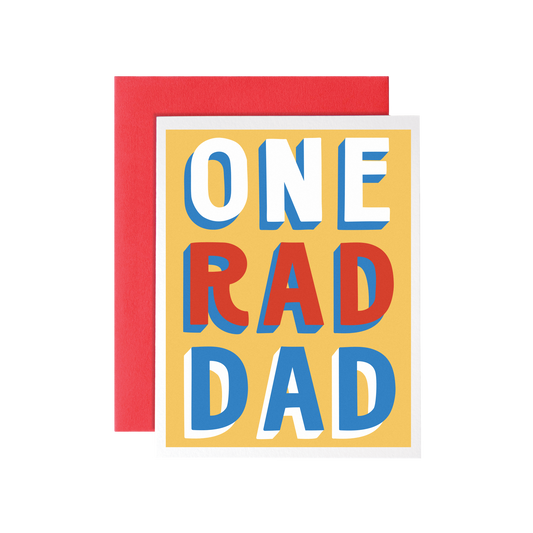 One Rad Dad Card
