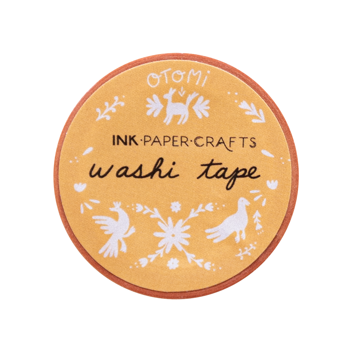 Mustard Otomi Washi Tape