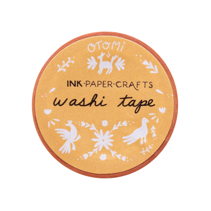 Mustard Otomi Washi Tape