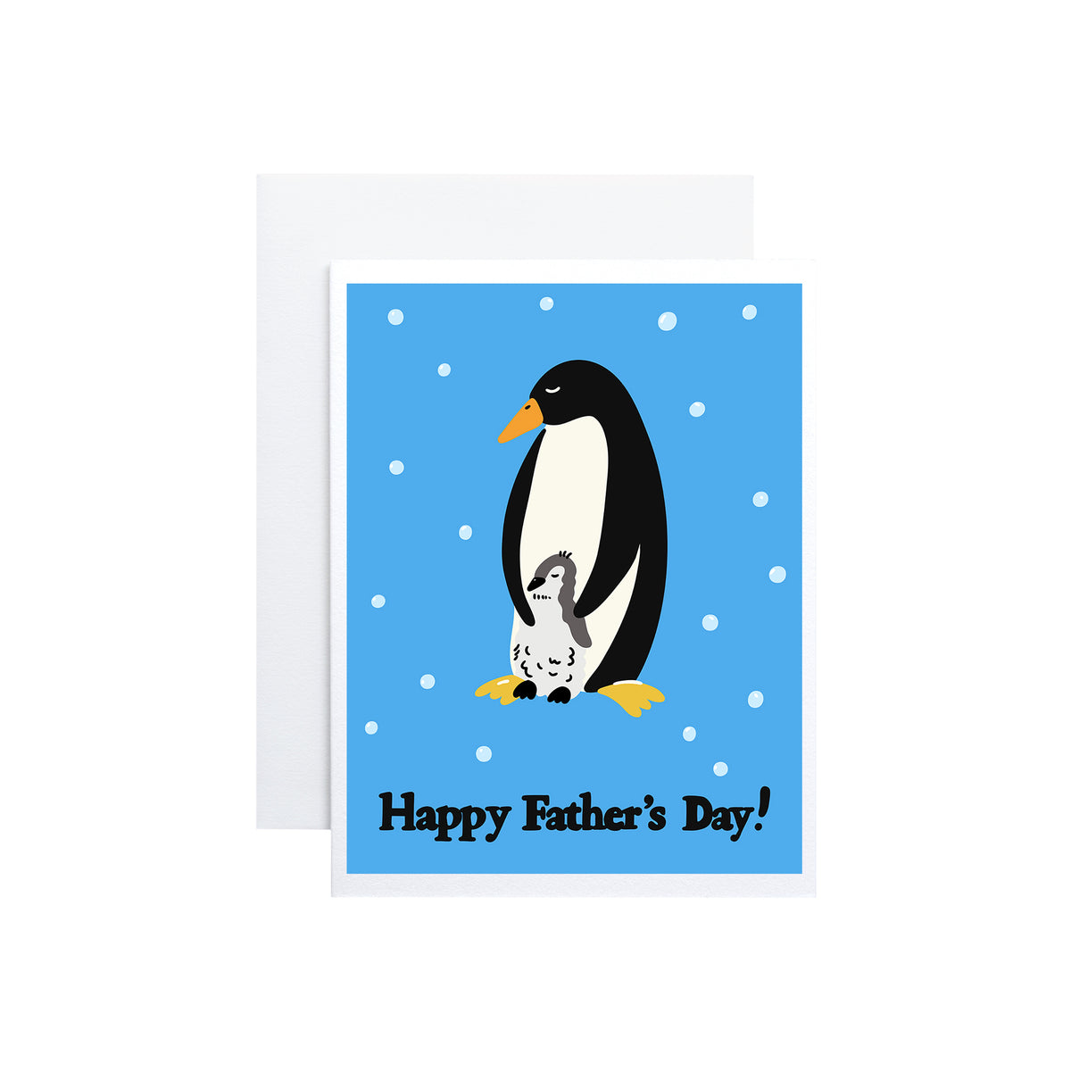 Penguin Dad Card