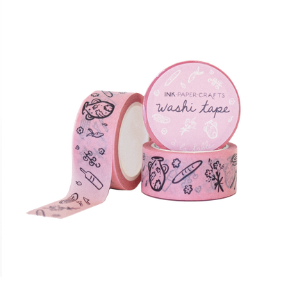 A La Table Pink Washi Tape