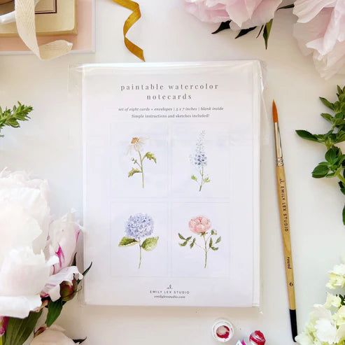 Emily Lex Studio - Paintable Notecards