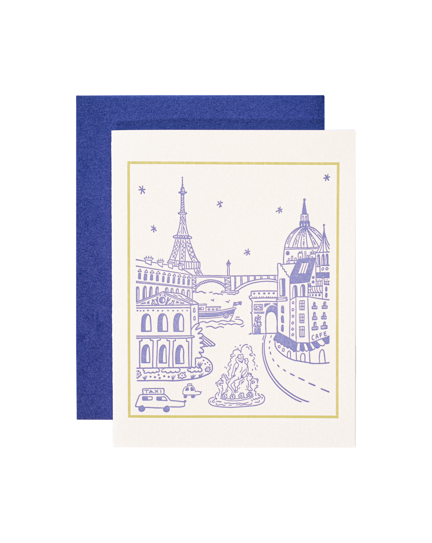 Parisian Night Card