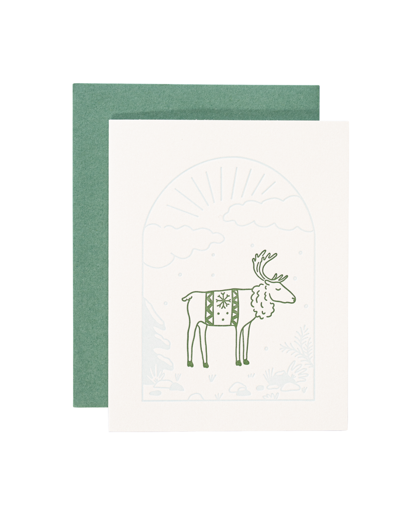 Reindeer Card