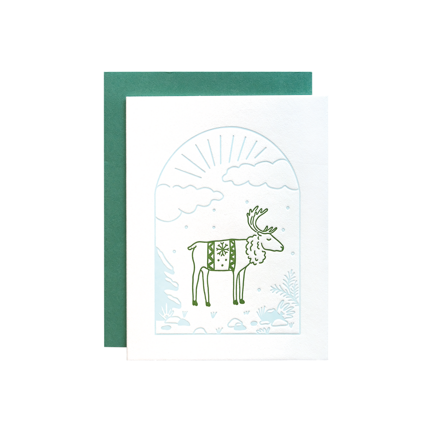 Reindeer Card