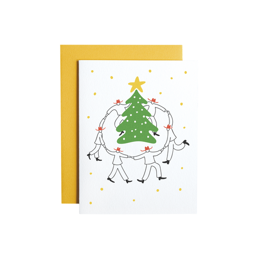 Rockin Around The Christmas Tree Card