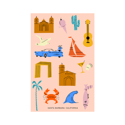 Santa Barbara Icons - Vertical