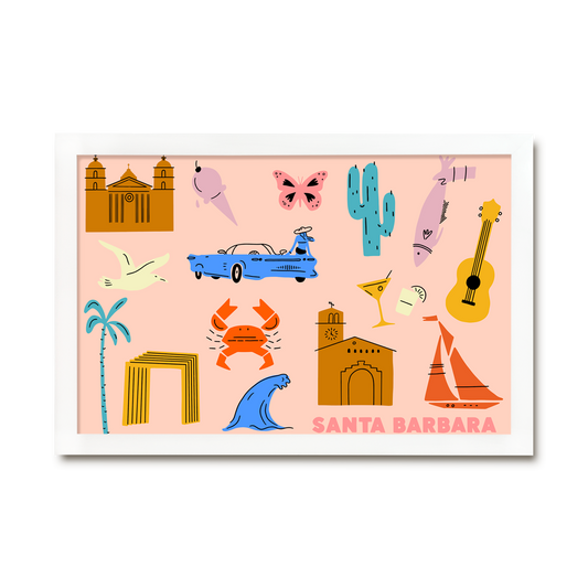 Santa Barbara Icons - Horizontal