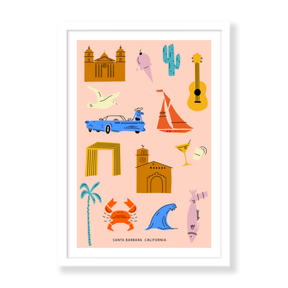 Santa Barbara Icons - Vertical