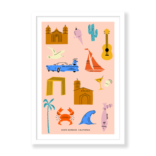 Santa Barbara Icons - Vertical