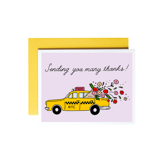 Sending You Many Thanks Card