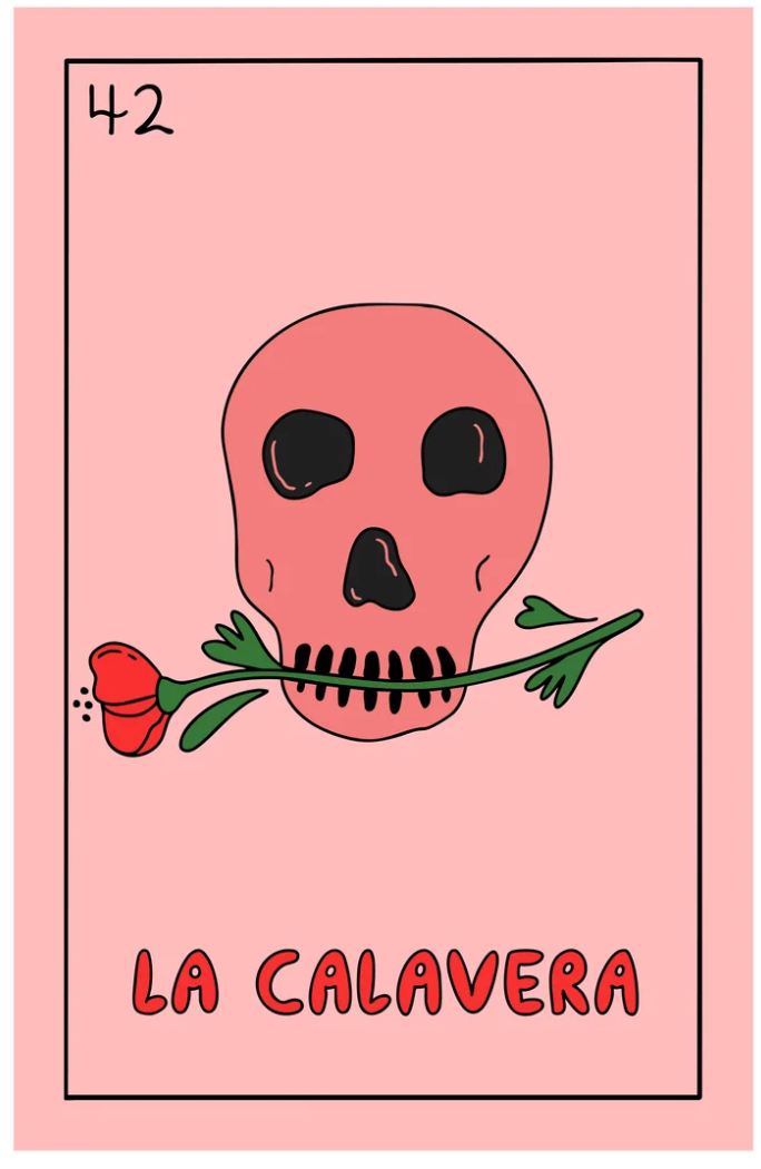 La Calavera Sticker