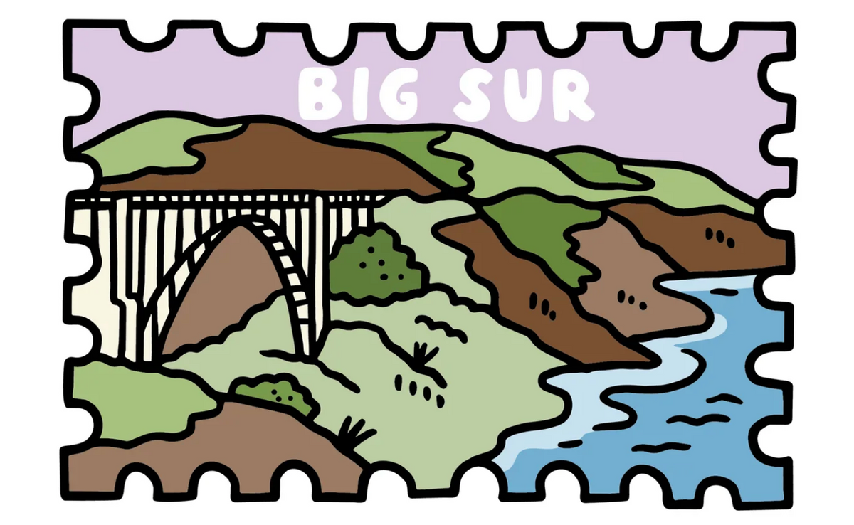 Big Sur Stickers