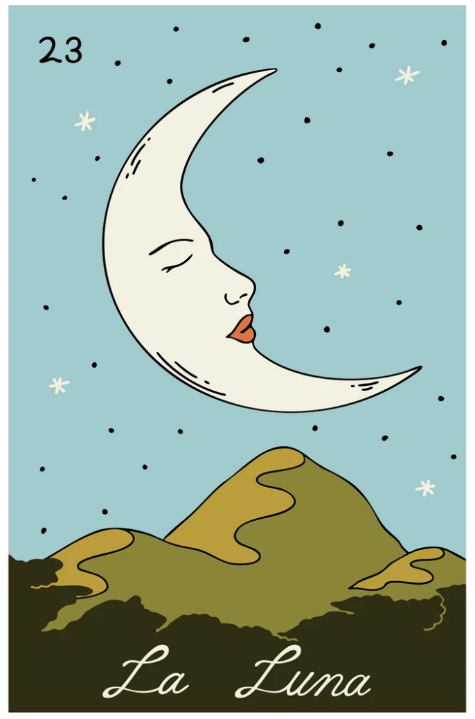 La Luna Sticker