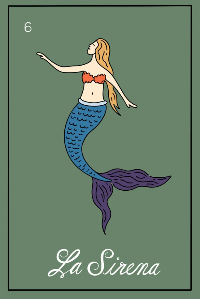 La Sirena Sticker