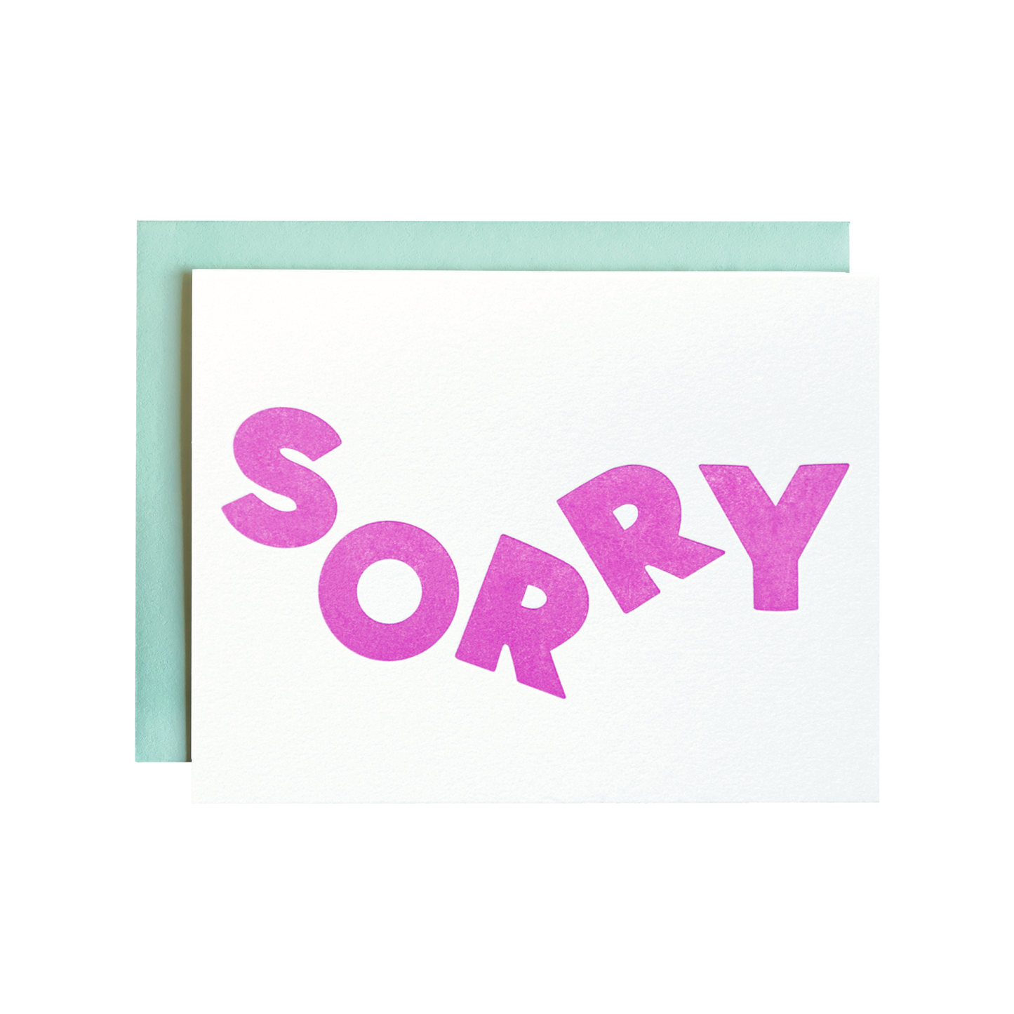 Sorry Card