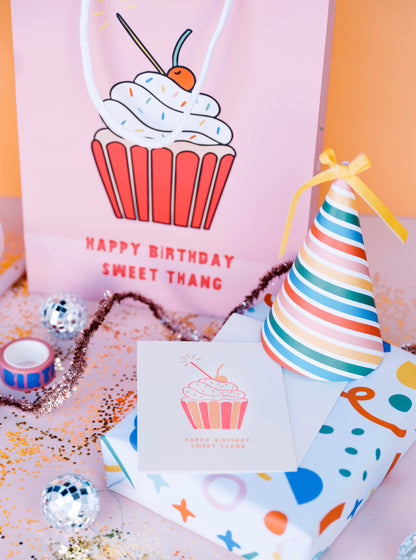 Happy Birthday Sweet Thang Gift Bag