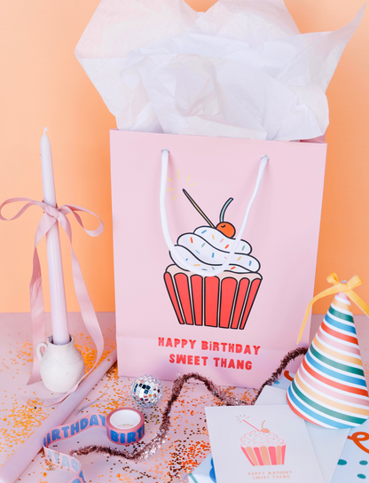 Happy Birthday Sweet Thang Gift Bag