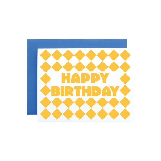 Triangle Mosaic Birthday