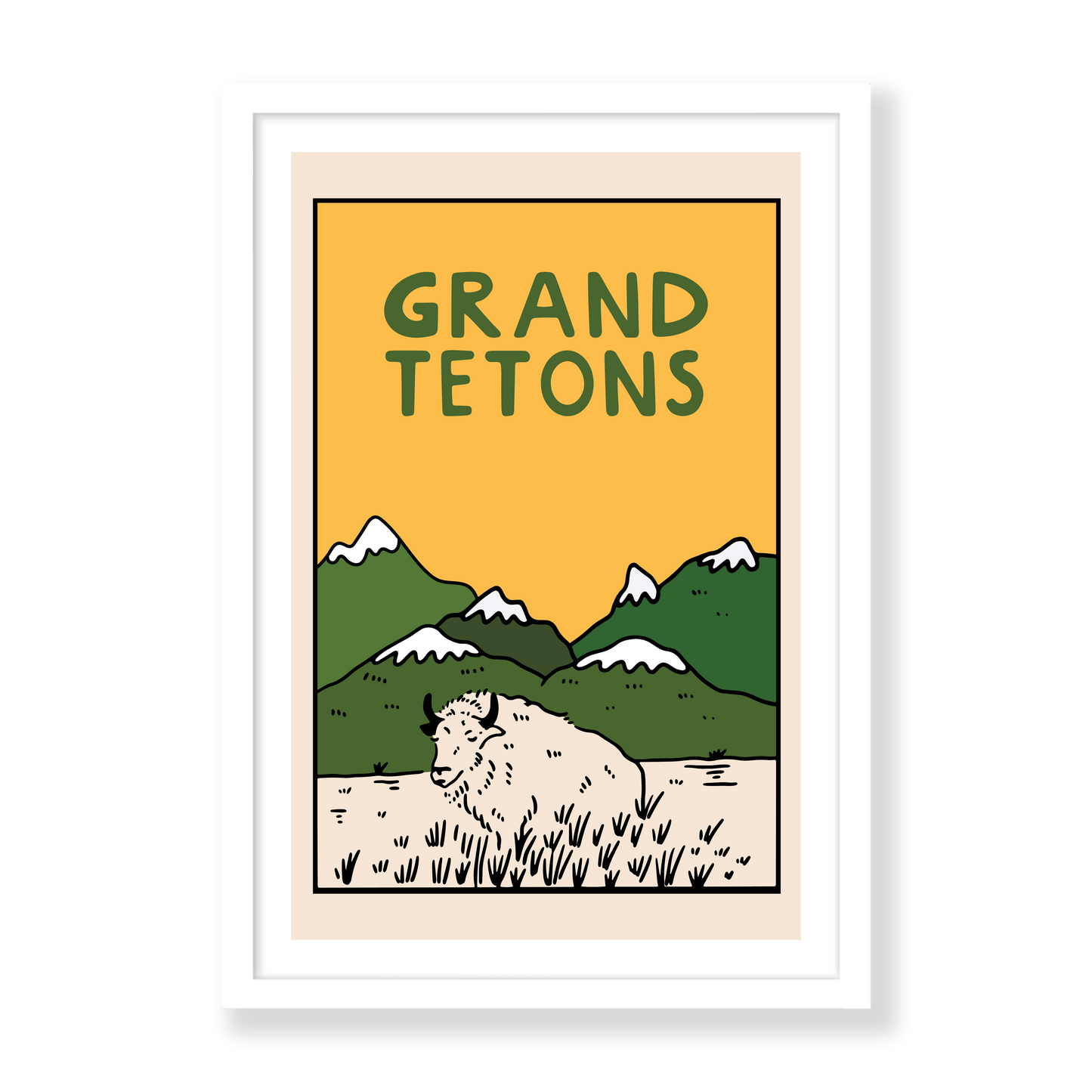 Grand Tetons Sheep National Park