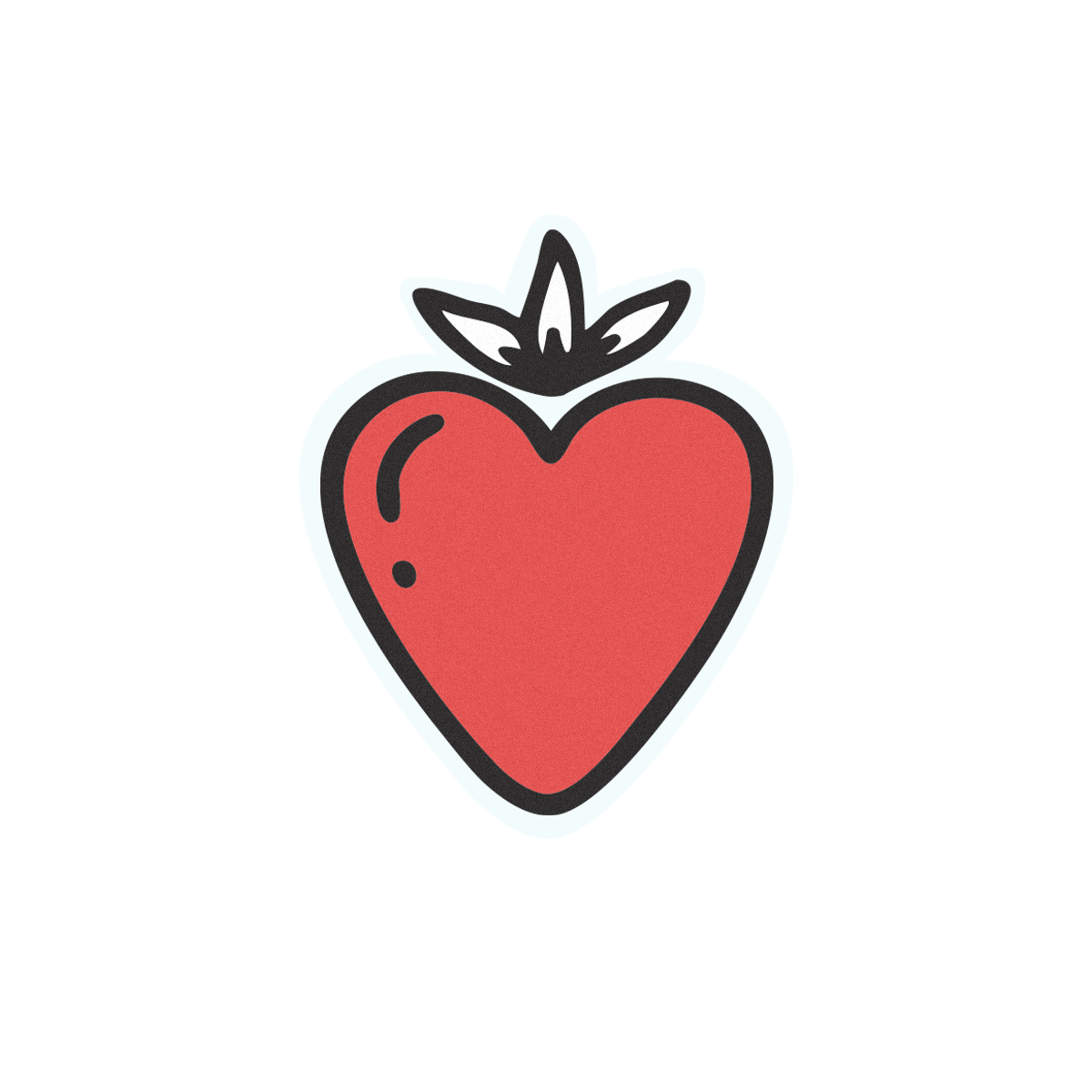 Valentine Heart Sticker