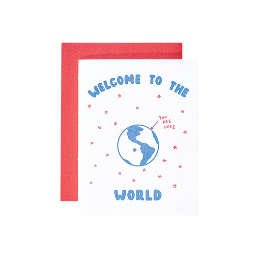 Welcome to the world Card