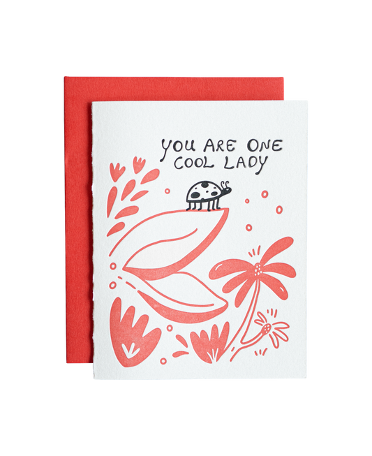 Cool Ladybug Card