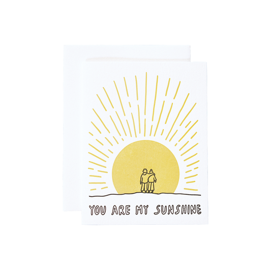 You Are My Sunshine Card