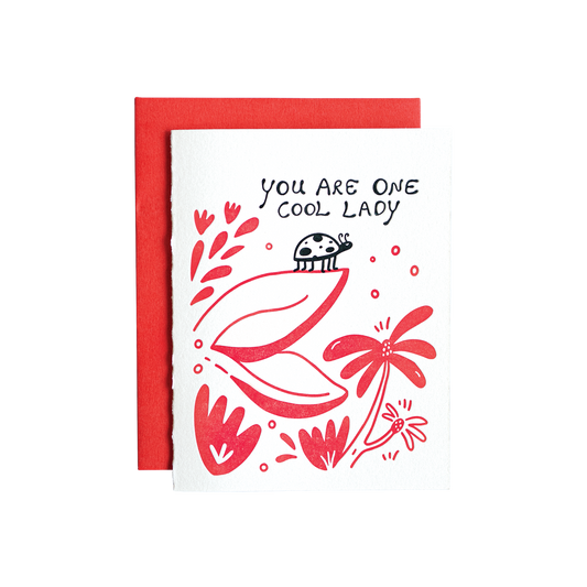 Cool Ladybug Card