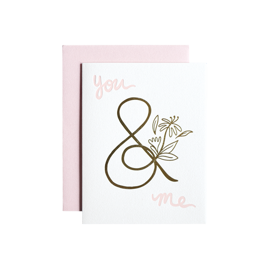 You & Me Card